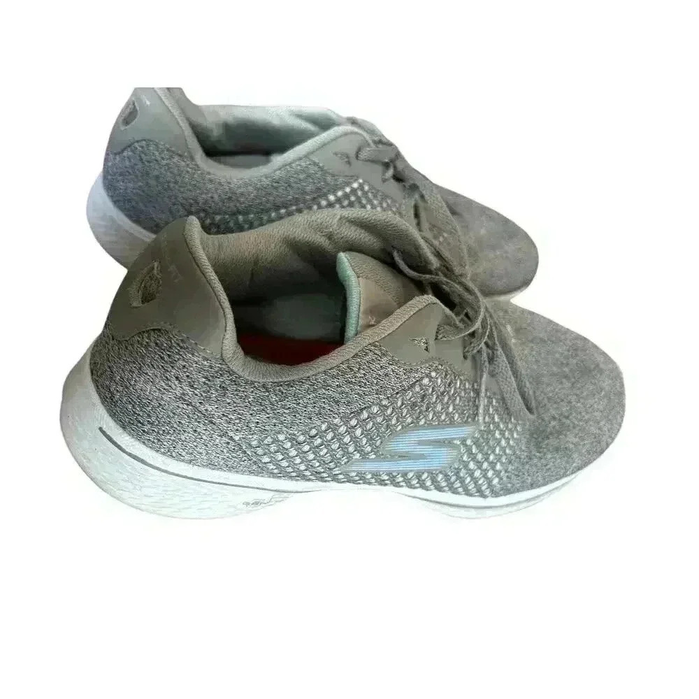 Skechers 9.5 Gray Quick Fit Go Walk 4 Gen Size 5 Sneakers Shoe - Picture 8 of 15